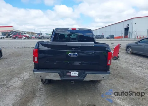 2018 Ford F-150 Lariat from USA, damaged, VIN 1FTEW1C52JFE35733